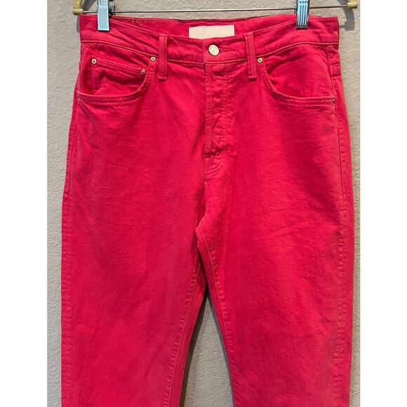 MOTHER The Ditcher Crop High Waist Jeans Size 26 - Picture 8 of 16